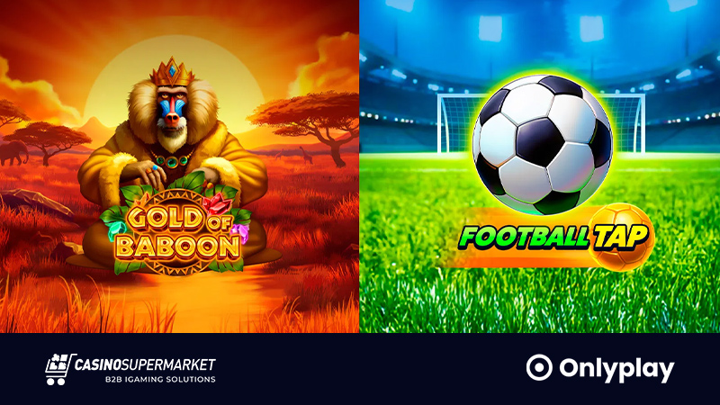 Football Tap и Gold of Baboon от Onlyplay
