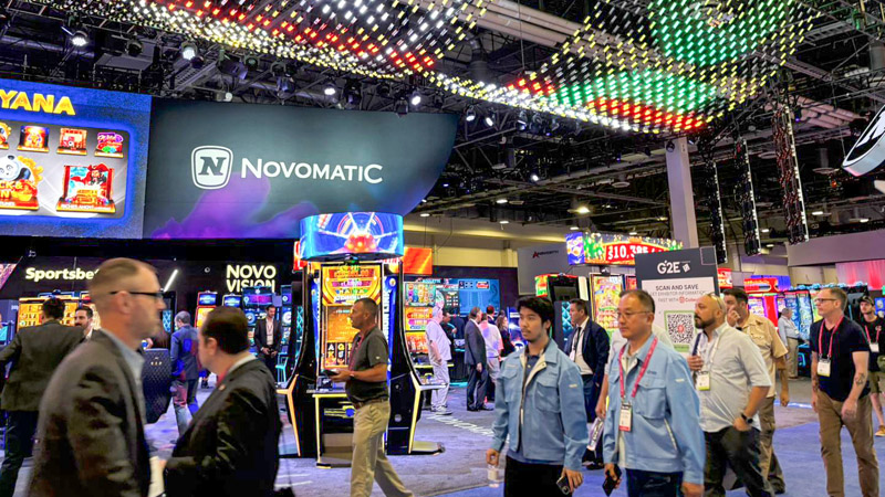 Подготовка Novomatic к G2E 2025