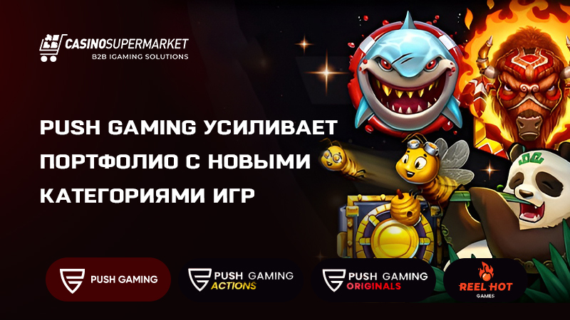 Портфолио Push Gaming: обновление стратегии