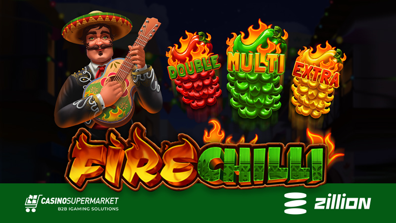 Fire Chilli Zillion Games представляет слот Fire Chilli