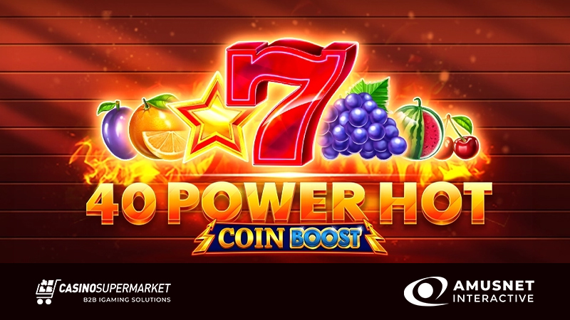 40 Power Hot Coin Boost от Amusnet