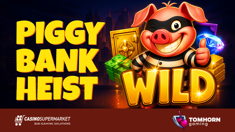 Piggy Bank Heist от Tom Horn Gaming