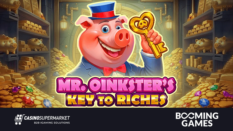 Mr. Oinkster’s Key to Riches от Booming Games