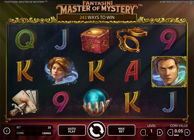 слот Fantasini: Master of Mystery