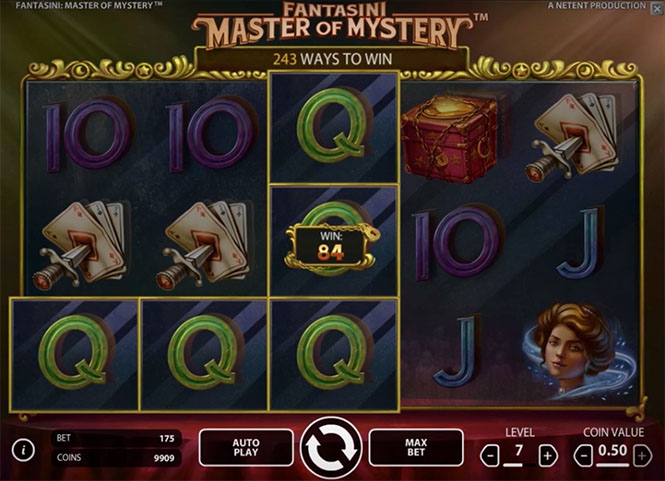 видеослот Fantasini: Master of Mystery