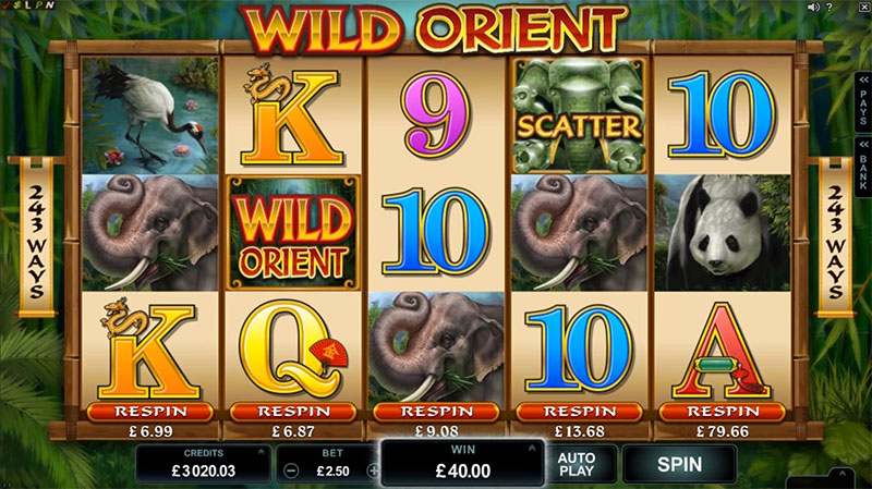 игровой автомат Wild Orient