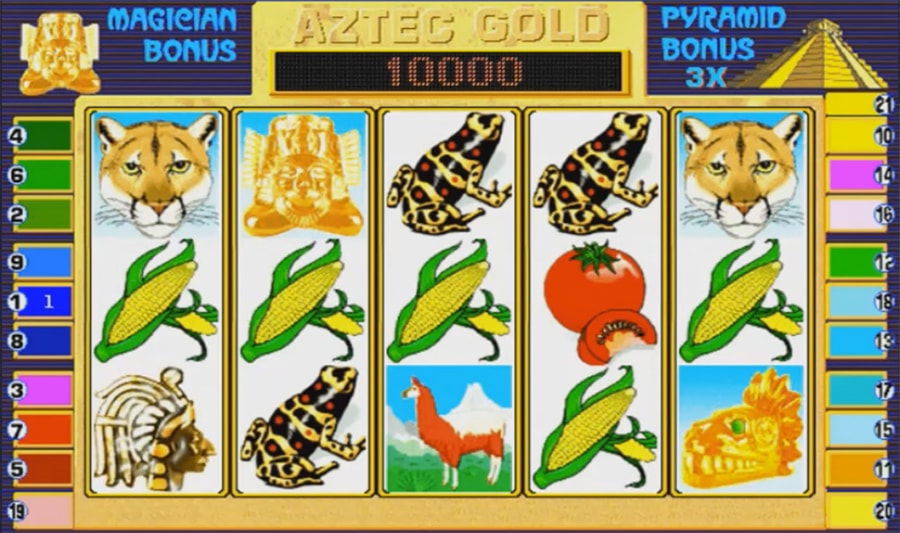 Игровой автомат Mega Jack: "Золото ацтеков", фото