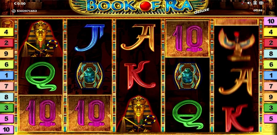 Ігровий автомат Новоматік: Книга Ра