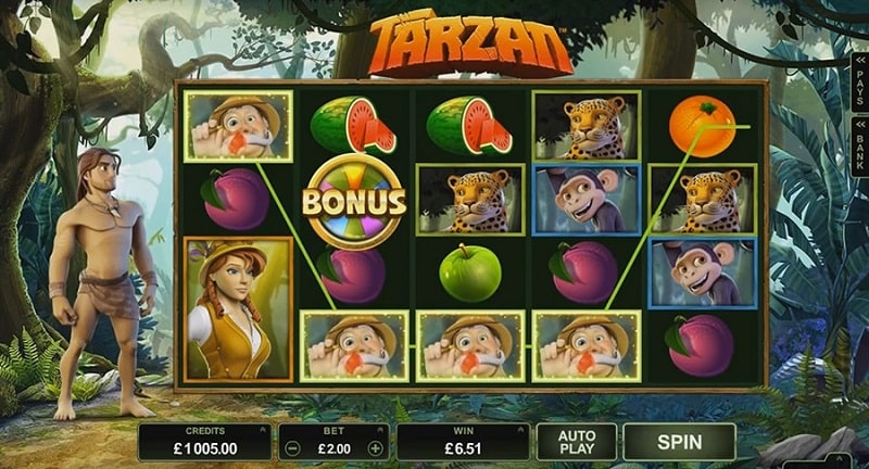 Microgaming: Tarzan