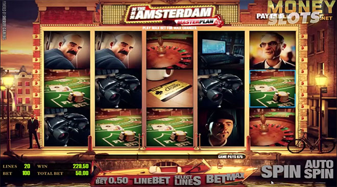 3D-слот от Sheriff Gaming: The Amsterdam Master Plan